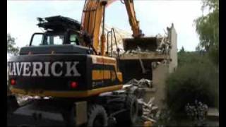 Ingleby Arncliffe house demolished [upl. by Ecydnac]