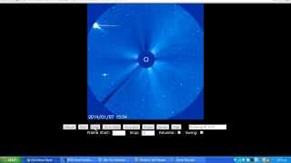 ALERT HUGE OBJECT NEXT TO THE SUN IN SOHO C3 [upl. by Daloris]