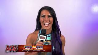 Tessa Blanchard thanks her RCW Mania sponsor [upl. by Neetsirk]