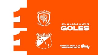 Jaguares vs Cali goles  Liga BetPlay Dimayor 2024 1  Fecha 17 [upl. by Deeann]