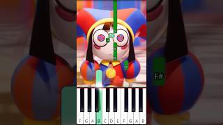 The Amazing Digital Circus  Ending Theme  piano tutorial [upl. by Anatniuq]