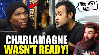 Vivek Leaves Charlamagne STUNNED When He Hears This About Slavery [upl. by Treulich896]