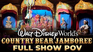 NEW COUNTRY BEAR JAMBOREE Full Show POV at Disney World  DSNY Newscast [upl. by Knut691]