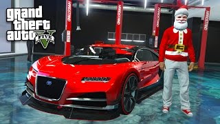 NEW 2749830 quotBUGATTI CHIRONquot TRUFFADE NERO SUPERCAR GTA 5 Festive Surprise 2016 DLC Update [upl. by Adilen]