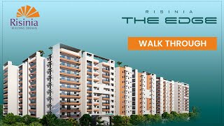 2 and 3BHK Gated Community Apartments  Pragathi nagar  The Edge by Risinia Builders  Hyderabad [upl. by Piero]