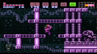 Super Metroid SNES Part 16  Crateria Clean Up Bonus [upl. by Wallas]