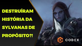 BOMBA  ALEX AFRASIABI DESTRUIU HISTÓRIA DE SYLVANAS POR VINGANÇA Teldrassil não iria acontecer [upl. by Peddada]