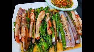 ỐC MÓNG TAY XÀO MĂNG TÂY Tâm sự sinh hoạt hàng ngày [upl. by Accber24]