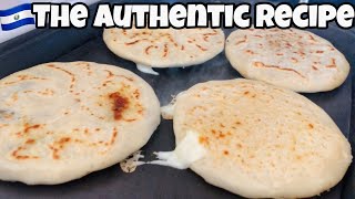 HOW TO MAKE PUPUSAS🇸🇻 STEP BY STEP THE AUTHENTIC SALVADORAN RECIPE [upl. by Ardnek]