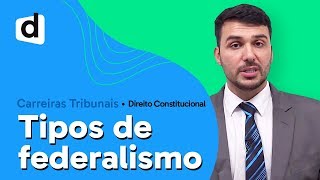 TIPOS DE FEDERALISMO  DIREITO CONSTITUCIONAL  AULAS PARA CARREIRAS TRIBUNAIS [upl. by Tad917]