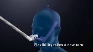 ResMed Swift™ LT Nasal Pillow Mask’s Flexible Tube Options [upl. by Caspar]