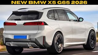 FIRST LOOK 2026 BMW X5 G65  New Model  Specs  Interior amp Exterior Details [upl. by Sommers]