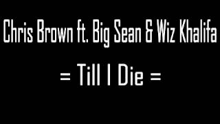 Chris Brown ft Big Sean amp Wiz Khalifa  Till I Die Full SONG [upl. by Hairehcaz]