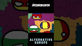 Alternative Europe  Kosovo amp Romania  shorts countryballs memes [upl. by Negam]