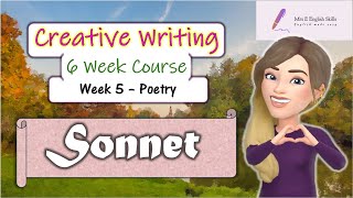 Creative Writing Week 5  Sonnet [upl. by Solohcin]