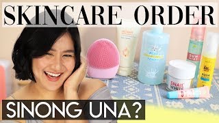 Ano Ba Ang ORDER ng SKINCARE PRODUCTS Anong DAPAT MAUNA  Kris Lumagui [upl. by Murtha130]