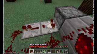 Minecraft Redstone Comparator Clock [upl. by Nanyt]