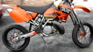 2002 KTM 250 EXC Supermoto [upl. by Durkin]