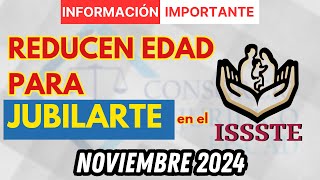 ADIÓS A LA TABLA DEL ARTÍCULO DÉCIMO TRANSITORIO  REDUCEN EDAD PARA JUBILARTE EN EL ISSSTE [upl. by Bucher]