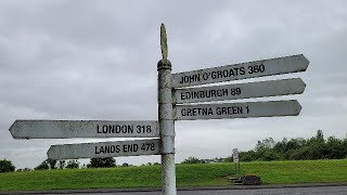 Schottland 2 von Hull nach Ayr  Regenfahrt [upl. by Lisk]