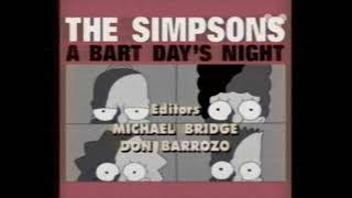 The Simpsons Credits UK But With Cant Buy Me Love [upl. by Rodolphe]