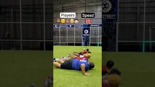 5 Players PushUp Challenge vs Pitching Machine Who Can Avoid the Ball ⚽💪 [upl. by Ttelrahc]