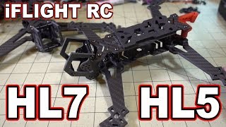 iFlightRC HL5 amp HL7 Frame Review 😀 [upl. by Suivatal]