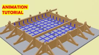 CONSTRUCTION ANIMATION TUTORIAL BLENDER 34 OBJECT TRANSPARENCYPOSITION AND ROTATION [upl. by Darreg]