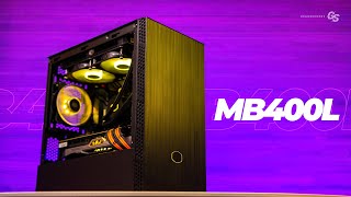 A Touch Of MATX Class  Cooler Master MB400L Build [upl. by Dnyletak117]