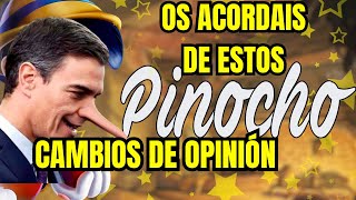 ¡LAS MENTIRAS de PEDRO SÁNCHEZ Que NO QUIERE Que RECUERDES 😱 [upl. by Hnid]