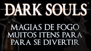 Detonado Dark Souls 23  Guia Classe Sorcerer  Magias de Fogo e Muitos Itens [upl. by Aras948]