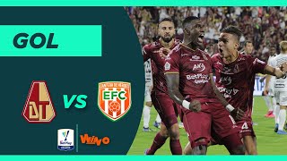 Tolima vs Envigado 10  Liga BetPlay 2022 1 Cuadrangulares Fecha 6 [upl. by Merriam]