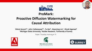 CVPR 2024 paper ProMarkProactive Diffusion Watermarking for Causal Attribution [upl. by Webb885]