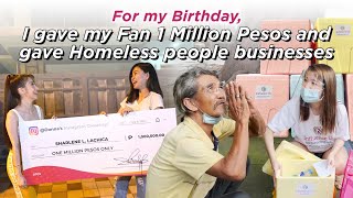 BIRTHDAY CHARITY  P1M Winner and Business for the homeless [upl. by Batruk]