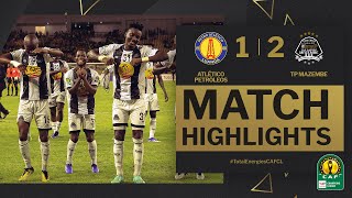 TotalEnergiesCAFCL  HIGHLIGHTS  A Petróleos 🆚 TP Mazembe  QuarterFinals 2nd Leg  202324 [upl. by Onyx]