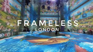 Frameless Immersive Art Experience At Marble Arch London [upl. by Gusty]