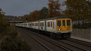 Train Simulator  AP Class 319 Vol 1  1G61 0728 Orpington  Bedford [upl. by Ainatit]