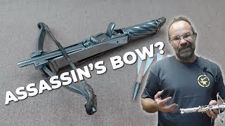 Medieval ASSASSINS CROSSBOW Balestrino ASSEMBLED amp TESTED [upl. by Camel]