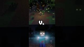 Notch VS Herobrine minecraft edit gaming shorts [upl. by Atinehs]