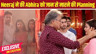 Yeh Rishta Kya Kehlata Hai On Location Neeraj लेगा Abhira की जान Pregnancy का सच आया सबके सामने [upl. by Wattenberg]