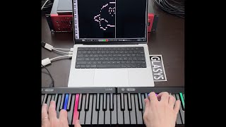 Drawing Kirby With a Piano Live MIDI Art [upl. by Gram112]