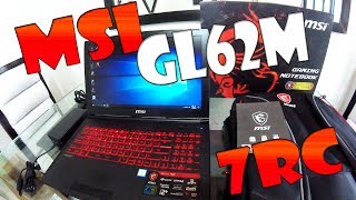 MSI GL62M 7RC  UNBOXING  EN ESPAÑOL  ANDRES ERAL [upl. by Kella]