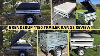 Brenderup 1150 Trailer  Full Trailer Range Overview [upl. by Holna]