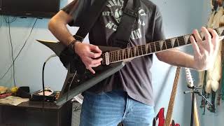 a dagger through the heart of st Angeles by alexisonfire guitar cover [upl. by Rasaec]