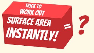 How to work out Surface area Instantly [upl. by Albarran]