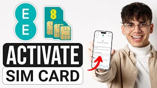 How To Activate EE SIM Card 2024  Full Guide [upl. by Ahsiekin392]