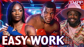 Female Boxer INSTANTLY REGRETS Fighting Man After Saying HES EASY to BEAT Corey Holcomb DONT MISS [upl. by Zetroc]