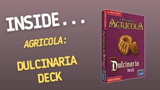 InsideAGRICOLA Dulcinaria Deck Board Game Expansion 4K [upl. by Filberto832]