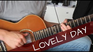 Lovely day  Bill Withers acoustic guitar loop [upl. by Nylimaj]