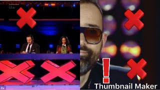 TOP 4 peores audiciones de la historia de GOT TALENT [upl. by Lleuqar]